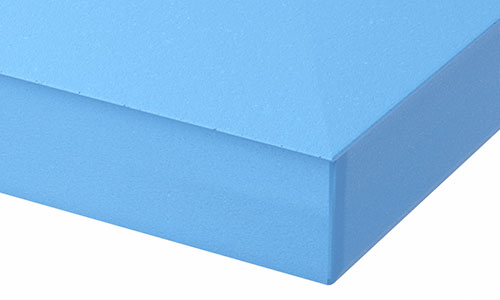 image of EVA closed cell foam material in light blue