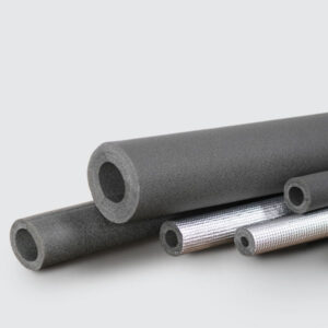 Various diameters of foam tubing with and without a foil outer